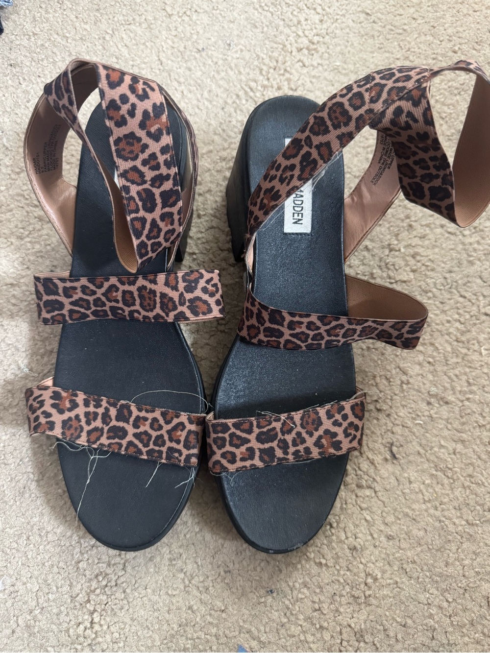 Cheetah sandals!